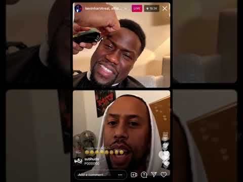 Kevin hart live with Affion Crockett 😂