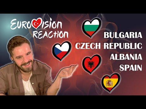 Eurovision 2022 Reaction - Bulgaria 🇧🇬 Czech Republic 🇨🇿 Albania 🇦🇱 Spain 🇪🇸 [PILOT]