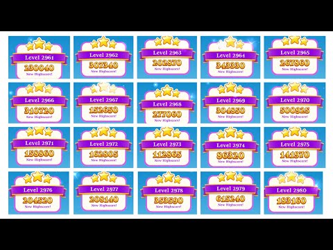 select chapter 150 three stars ❤️ bubble witch 3 saga level up 2980