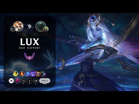 Lux Support vs Pyke - KR Master Patch 13.7