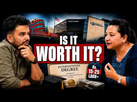 Why International Degrees Are Booming in Nepal | Explained by Expert with 30+ Years of Experience