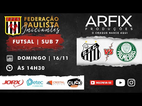 SANTOS x PALMEIRAS - FUTSAL | SUB 7 (FHD)