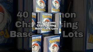 Pokémon Chaos Rising Base Card Lots