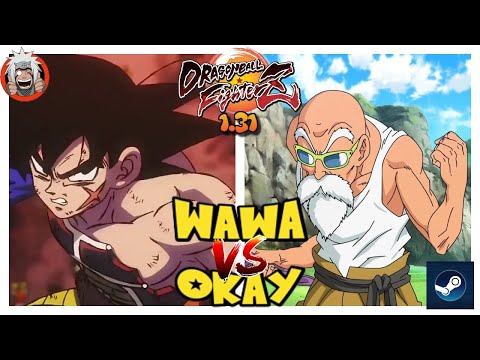 DBFZ Okay vs Wawa - (Bardock, Broly, Goku) vs (Yamcha, Roshi, GokuGT) Ver 1.31