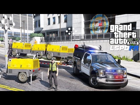 HURRICANE EMERGENCY GENERATOR DELIVERY - GTA 5 LSPDFR POLICE MOD #654