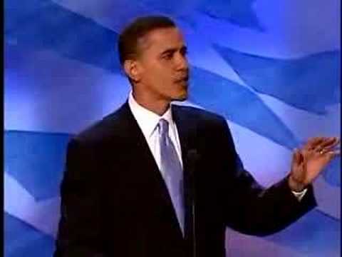 2004 Barack Obama Keynote Speech Video