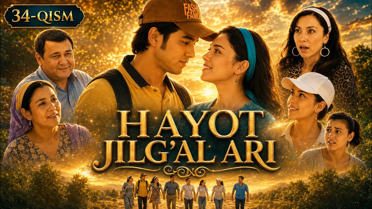 HAYOT JILG'ALARI 34-qism || ҲАЁТ ЖИЛҒАЛАРИ 34-қисм #premyera #nostalgia