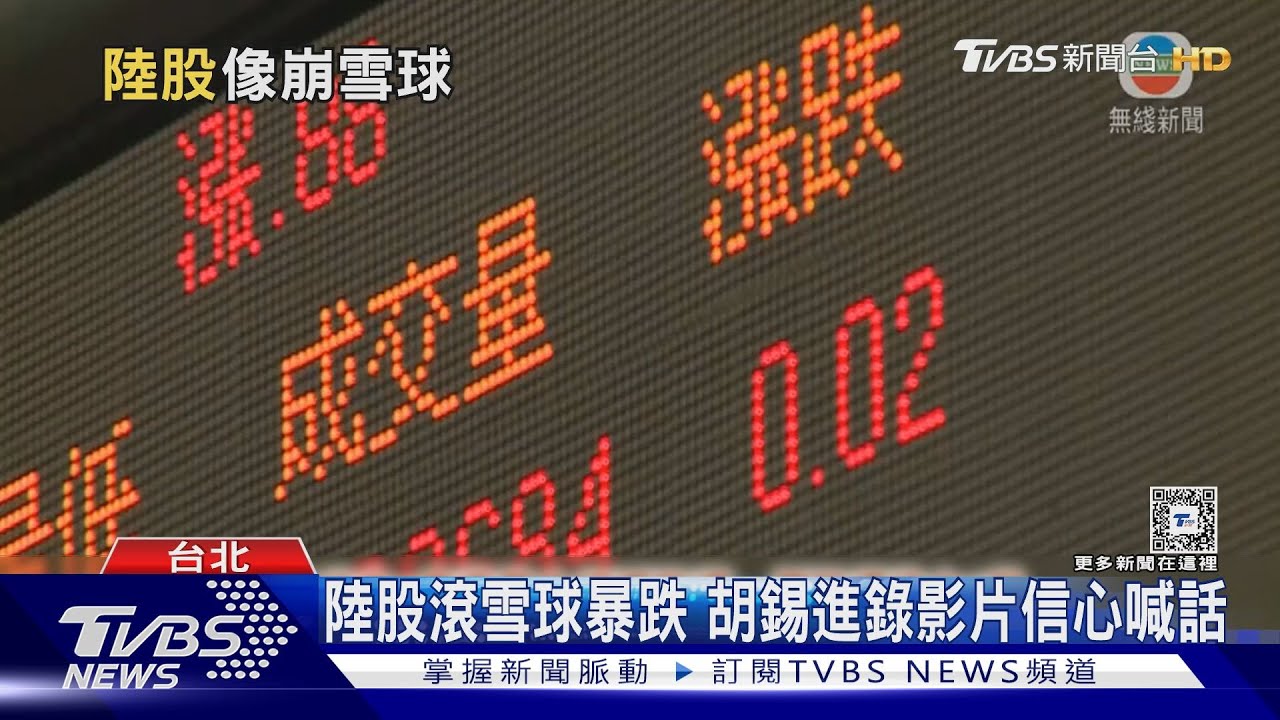 陸股滾雪球暴跌! 專家:需舉國債救房地產