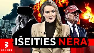 Evakuacija stringa: karo pragare – tūkstančiai lietuvių • TV3 žinios