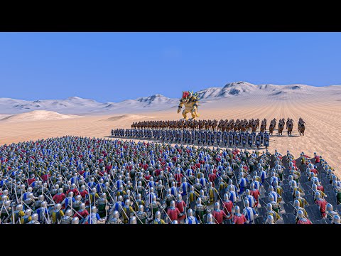 CAN A MEDIEVAL ARMY SLAY GIGA BOWSER? - Ultimate Epic Battle Simulator UEBS