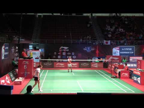 2013 Sudirman Cup (BWF) - CAN vs AUT (WS) Tsai [CAN] vs Mathis [AUT] - Match
