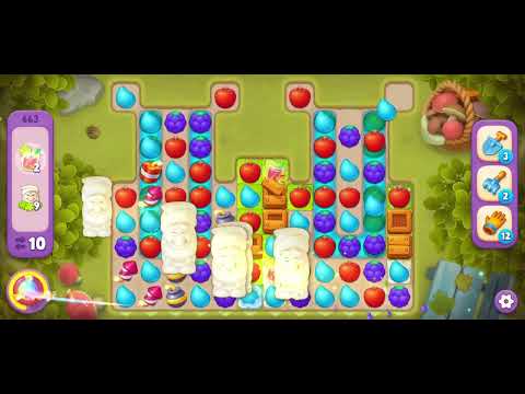 Gardenscapes Level 663