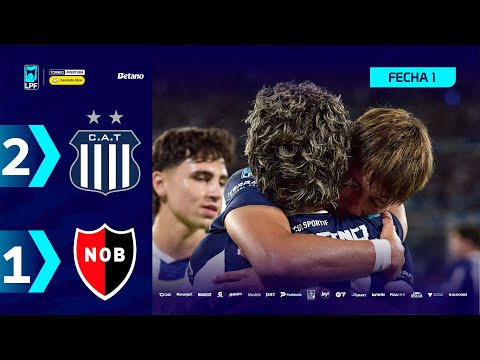 TALLERES 2 - 1 NEWELL'S | Resumen del partido | #TorneoMercadoLibre 2026 🏆