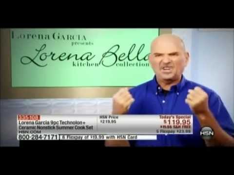 Lorena Garcia 9pc Technolon Ceramic Nonstick Summer Cook Set Spot