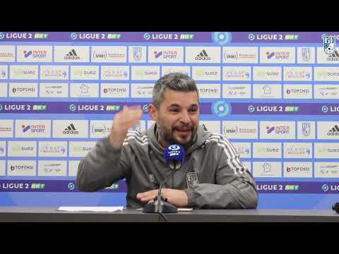 Conférence de presse du coach Romain Revelli : AS Nancy - USL Dunkerque (J24)