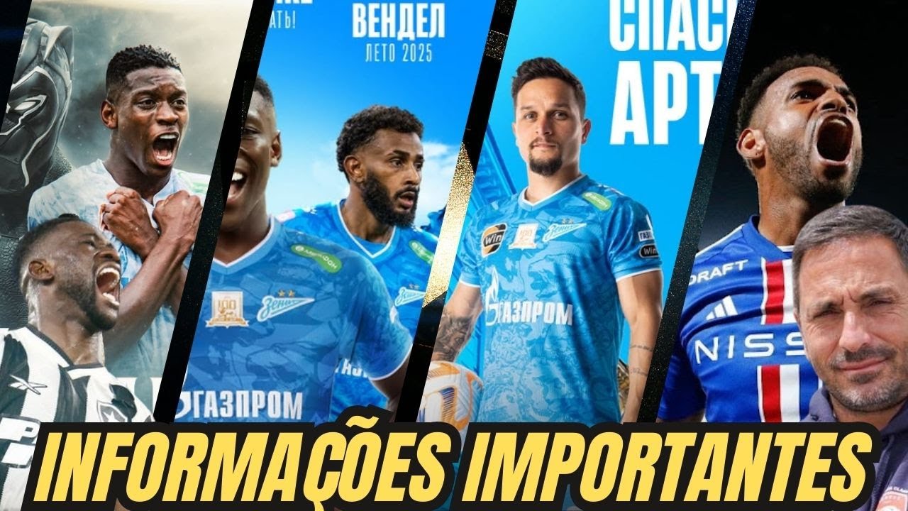 🚨CONTRATAÇÕES DE ARTUR E WENDEL CONFIRMADAS | LUIZ HENRIQUE | ANDERSON LOPES | VASCO MATOS | BASTOS