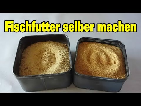 Fischfutter selber machen | Futter für Fische selber machen