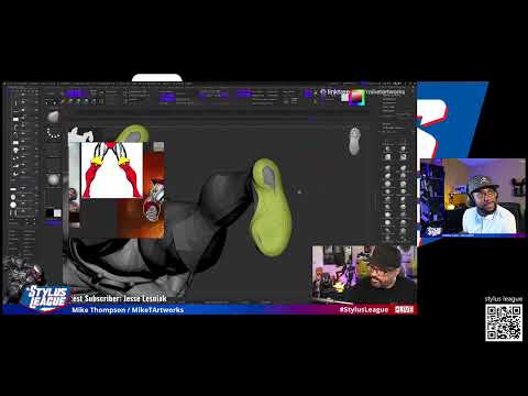 Stylus League – Mike Thompson & Bradley Collor – ZBrush 2023