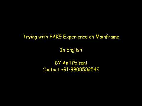 GET into Mainframe with Experience | Next Batch Details See below | Free Mock Interview| 9908502542