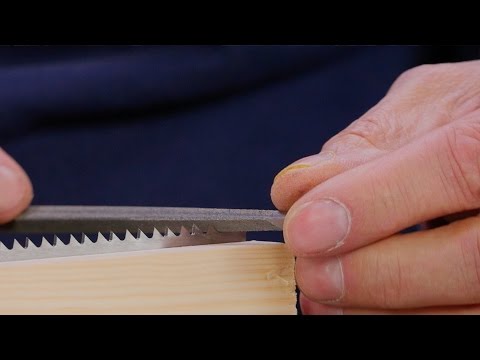Sharpening a Crosscut Handsaw | Paul Sellers Video