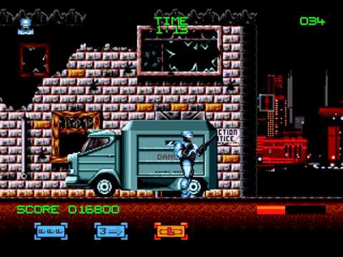 robocop 3 megadrive test