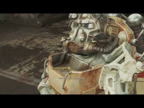 Fallout 4 Automatron DLC - Final Boss Fight - The Mechanist