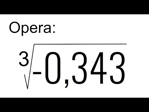 RAÍZ CÚBICA CON RADICANDO NEGATIVO. La explicación. Matemáticas Básicas