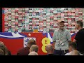 LIVE: England press conference ahead of World Cup match against Croatia - Video