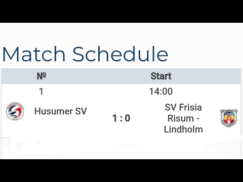 Husumer SV seit 1875 Budenzauber 2024. Husumer SV - SV Frisia Risum - Lindholm