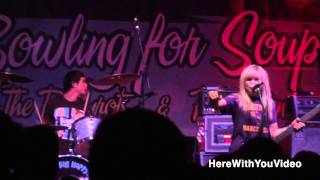 The Dollyrots &quot;Jackie Chan&quot; LIVE in U.K. October 26, 2012 (2/9)
