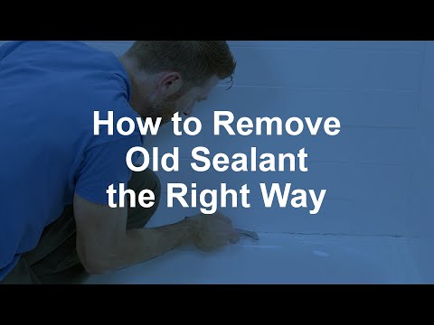 How to Remove Old Caulk or Sealant The Right Way