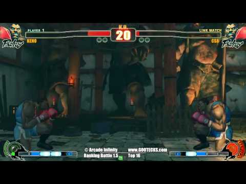 Arcade Infinity SF4 Ranbat 1.5 WB3 - CSB (BA) Keno (BA) - Part 2
