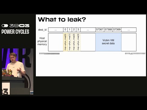 39C3 - Spectre in the real world: Leaking your private data from the cloud with CPU vulnerabilities