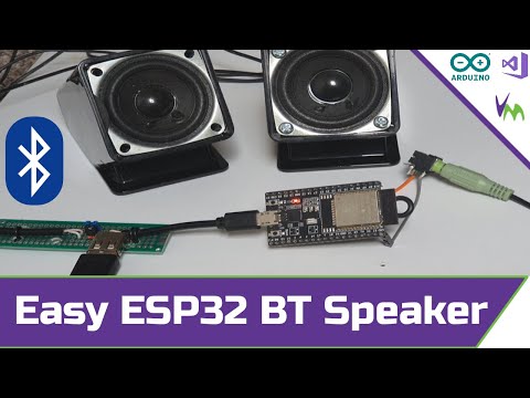 Easy ESP32 Bluetooth Speaker