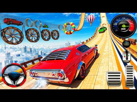 Mega Ramp Car Stunts Racing Track 3D - Impossible Car Stunt Racing - Android GamePlay 