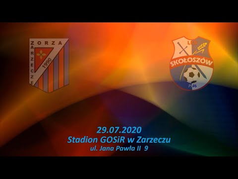 Mecz LKS Zorza Zarzecze  - LKS Skołoszów rozegrany na stadionie GOSiR Zarzecze w dniu 29.07.2020.