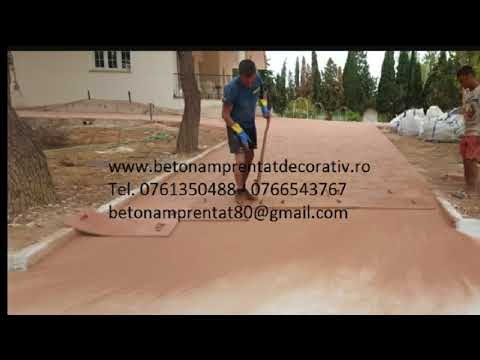 Beton Amprentat Curmătura Dolj Tel.0761350488 ,0766543767