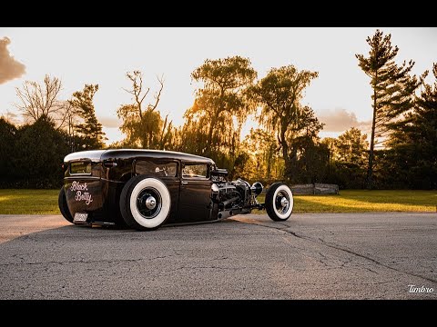 1929 Ford Model A Sedan- Black Betty - Hot Rod