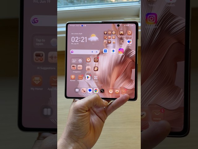 Honor Magic V6 Unboxing (No Music ASMR)