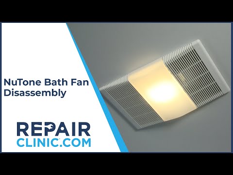 Broan/NuTone Bath Fan (Model 765H80L) Disassembly – Bath Fan Repair Help