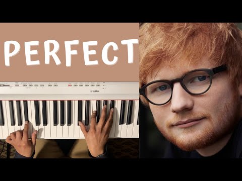 PIANO FACILE // ED SHEERAN - PERFECT (TUTORIAL)