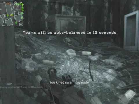 [COD 4] 35 kill streak - Bloc