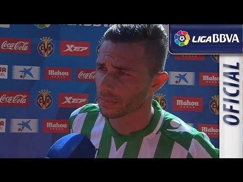 Entrevista a Rubén Castro tras el Villarreal CF (1-1) Real Betis - HD