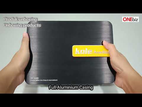 kole Audio 2 Ohm 4 Ohm Stable Class D Monoblock Amplifier KA-M680 - Unbox