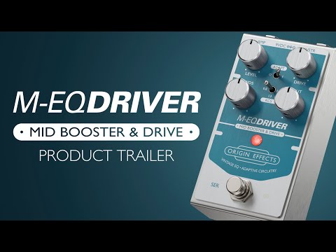 Origin Effects M-EQ Driver Mid Booster & Drive Effects Pedal image 8