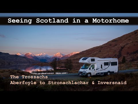 Seeing Scotland in a Motorhome Aberfoyle to Stronachlachar and Inversnaid
