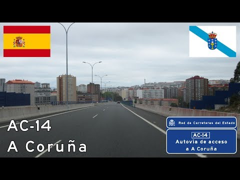 Spain: AC-14 into A Coruña