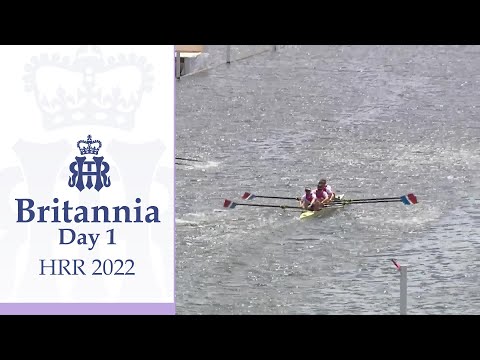 London RC 'B' v DRC Hannover, GER - Britannia | Henley 2022 Day 1