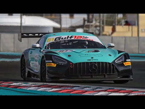 Gulf 12 hour race day at Yas marina circuit Abu Dhabi