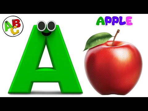 ABC Phonics Song - Toddler Learning Video Songs , A for Apple , Nursery Rhymes , Alphabet song
